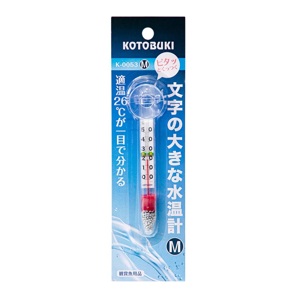 Amazon.co.jp: 寿工芸 コトブキ工芸 K-0053 文字の大きな水温計M